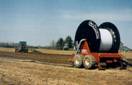 Roll-on-field drainage system